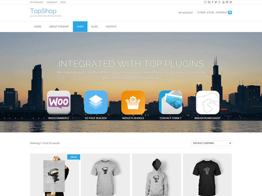 50+ Best Free Responsive WordPress Themes 2019 TopShop - 50+ Best Free Responsive WordPress Themes 2019