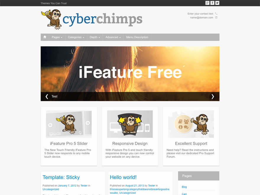50+ Best Free Responsive WordPress Themes 2019 iFeature - 50+ Best Free Responsive WordPress Themes 2019