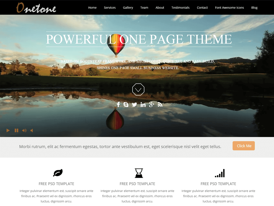 50+ Best Free Responsive WordPress Themes 2019 onetone - 50+ Best Free Responsive WordPress Themes 2019