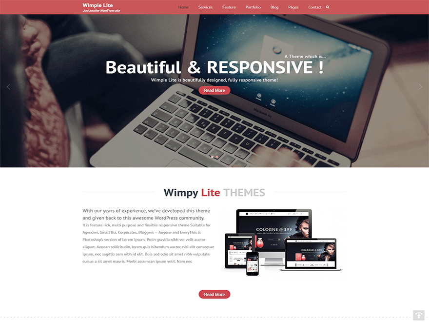 15+ Best Free WordPress Portfolio Themes 2019 wimpie lite - 15+ Best Free WordPress Portfolio Themes 2019