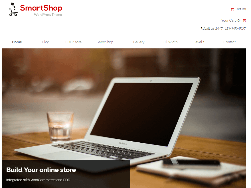 17+ Responsive Free eCommerce WordPress Themes for 2019 SmartShop - 17+ Responsive Free eCommerce WordPress Themes for 2019