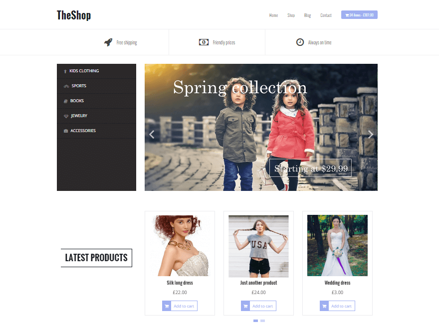50+ Best Free Responsive WordPress Themes 2019 TheShop - 50+ Best Free Responsive WordPress Themes 2019
