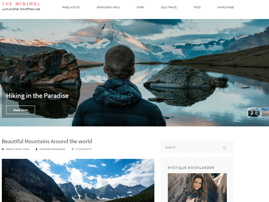 11+ Best Free WordPress Themes July 2016 – WPAll Club the minimal - 11+ Best Free WordPress Themes July 2016 – WPAll Club