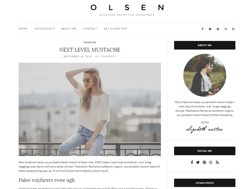 23+ Best Free Photography WordPress Themes & Templates 2019 olsen light - 23+ Best Free Photography WordPress Themes & Templates 2019