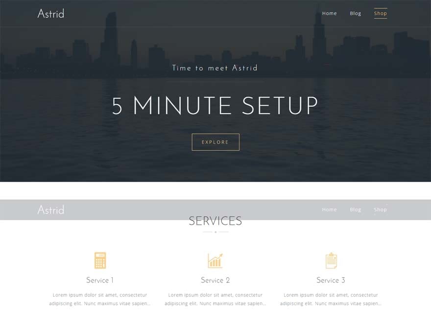 11+ Best Free Responsive WordPress Themes September 2016 Astrid - 11+ Best Free Responsive WordPress Themes September 2016