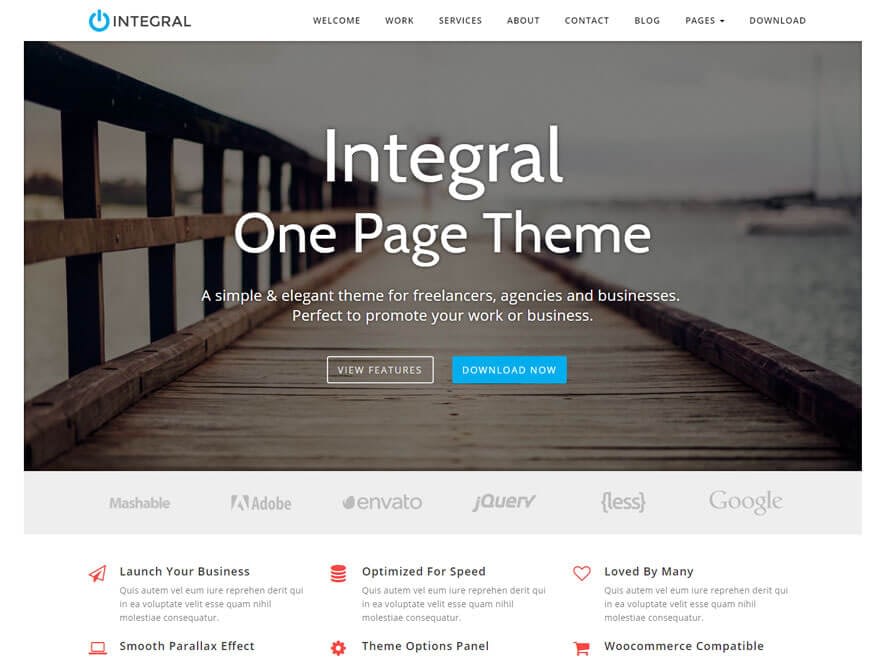11+ Best Free Responsive WordPress Themes September 2016 Integral Free WordPress T - 11+ Best Free Responsive WordPress Themes September 2016