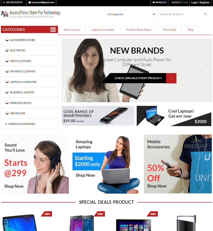 AccessPress Store Pro: Perfect WooCommerce WP Theme AccessPress Store Pro demo - AccessPress Store Pro: Perfect WooCommerce WP Theme