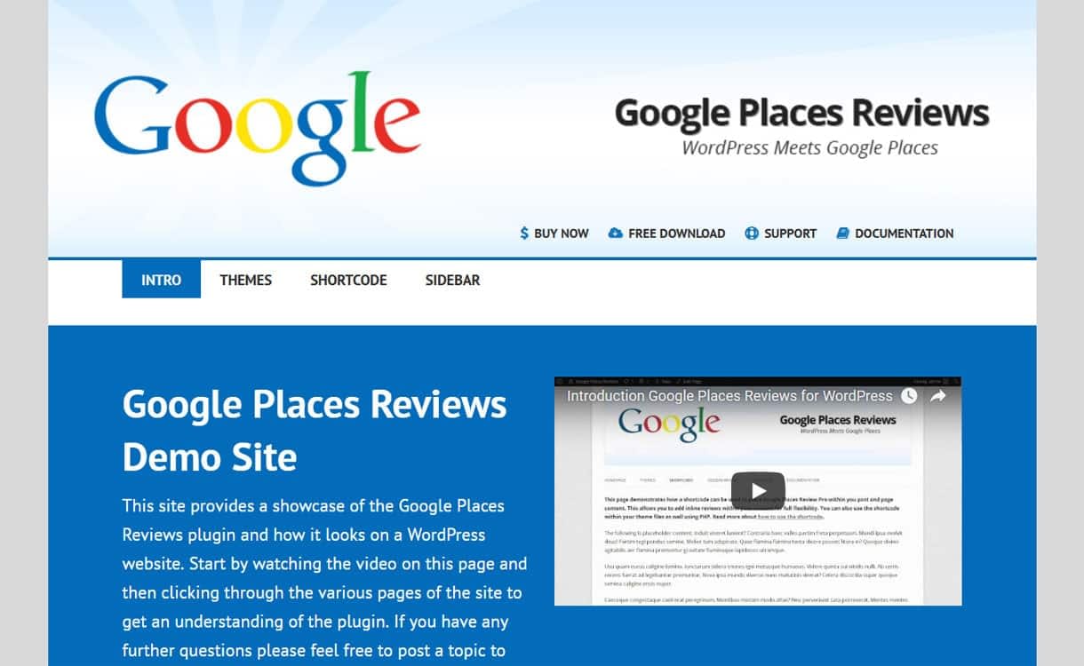 5+ Best WordPress Google Places/Business Review Plugins google reviews plugin google place business review premium wordpress plugins - 5+ Best WordPress Google Places/Business Review Plugins