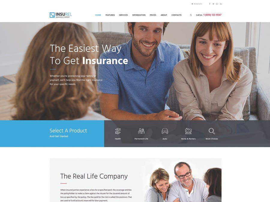 Switching to the Leading WP Editor with 20 Gutenberg Compatible WordPress Themes InsuRel Insurance Finance WordPress Theme - Switching to the Leading WP Editor with 20 Gutenberg Compatible WordPress Themes