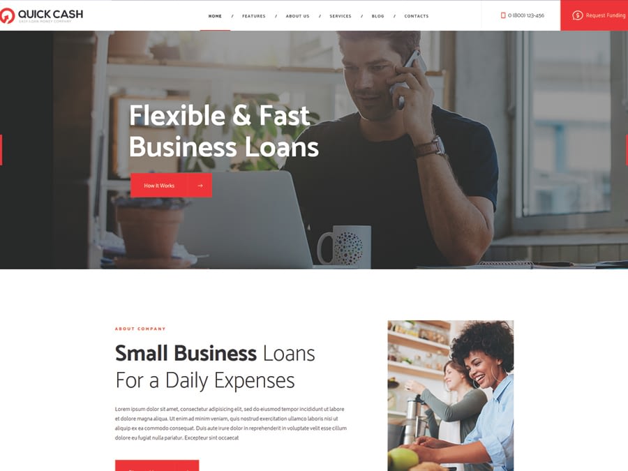 Switching to the Leading WP Editor with 20 Gutenberg Compatible WordPress Themes Quick Cash Loan Company Finance Advisor WordPress Theme - Switching to the Leading WP Editor with 20 Gutenberg Compatible WordPress Themes