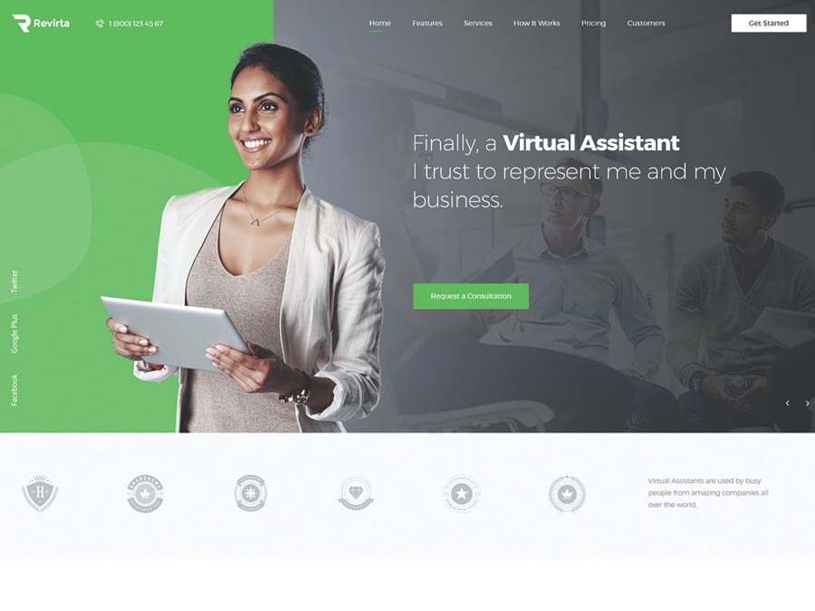 Switching to the Leading WP Editor with 20 Gutenberg Compatible WordPress Themes Revirta Virtual Assistant WordPress Theme - Switching to the Leading WP Editor with 20 Gutenberg Compatible WordPress Themes