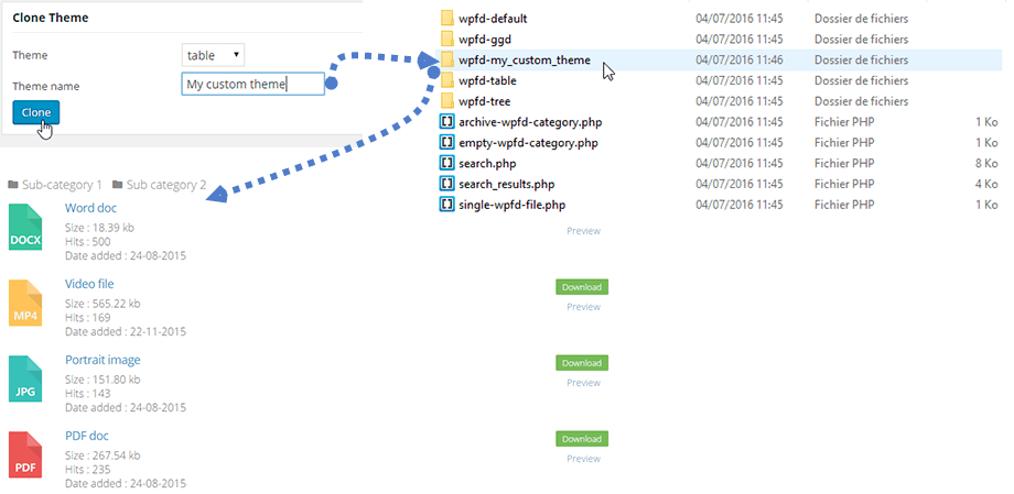 WP File Download - Best Responsive WordPress File Manager Plugin custom theme - WP File Download - Best Responsive WordPress File Manager Plugin