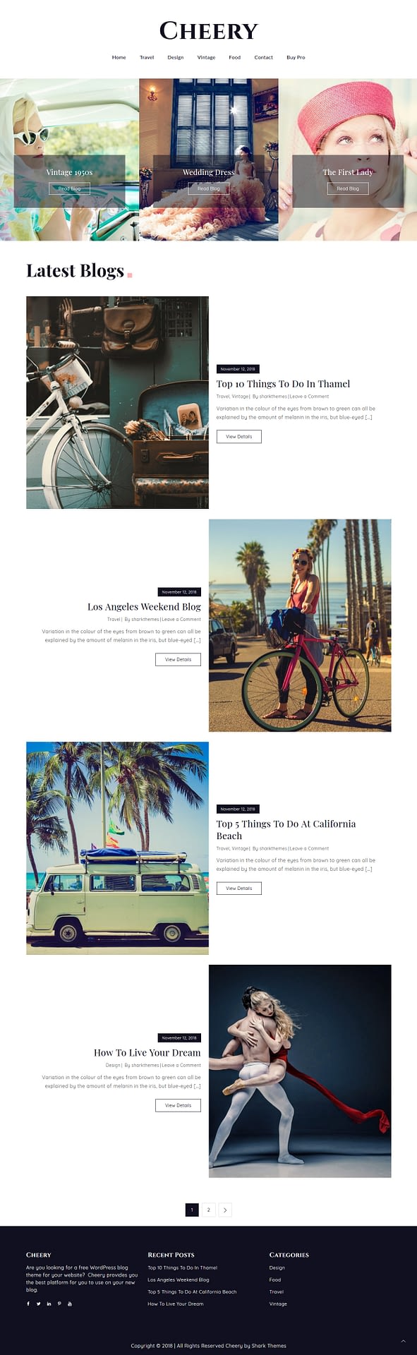 10+ Best Free Architecture WordPress Themes cheery best free architecture wordpress theme - 10+ Best Free Architecture WordPress Themes