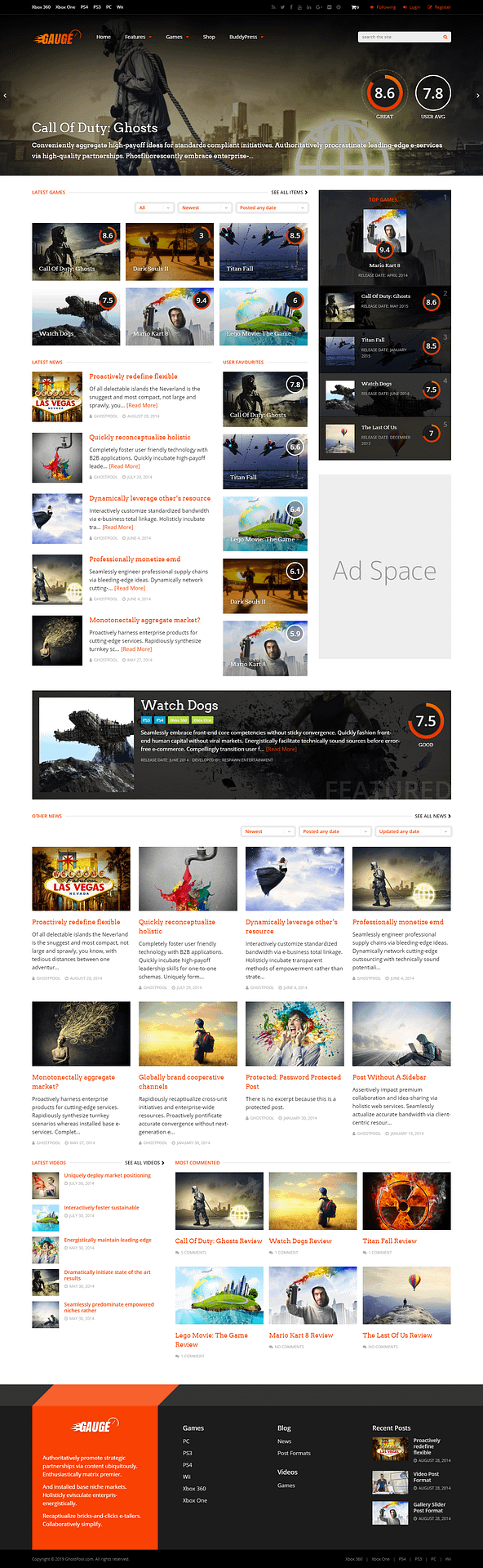 10+ Best Premium Review WordPress Themes gauge best premium review wordpress theme - 10+ Best Premium Review WordPress Themes