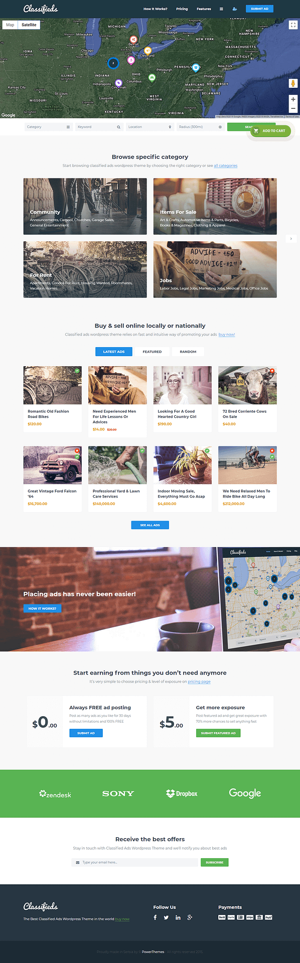 10+ Best Premium Classified WordPress Themes classifieds best premium classified wordpress theme - 10+ Best Premium Classified WordPress Themes