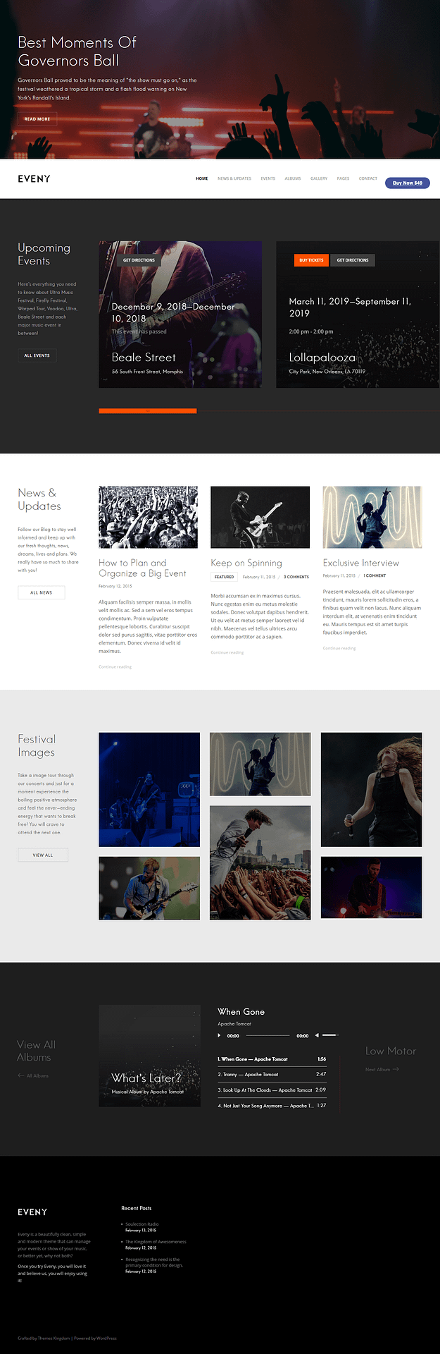 10+ Best Premium Gallery WordPress Themes eveny best premium gallery wordpress theme - 10+ Best Premium Gallery WordPress Themes