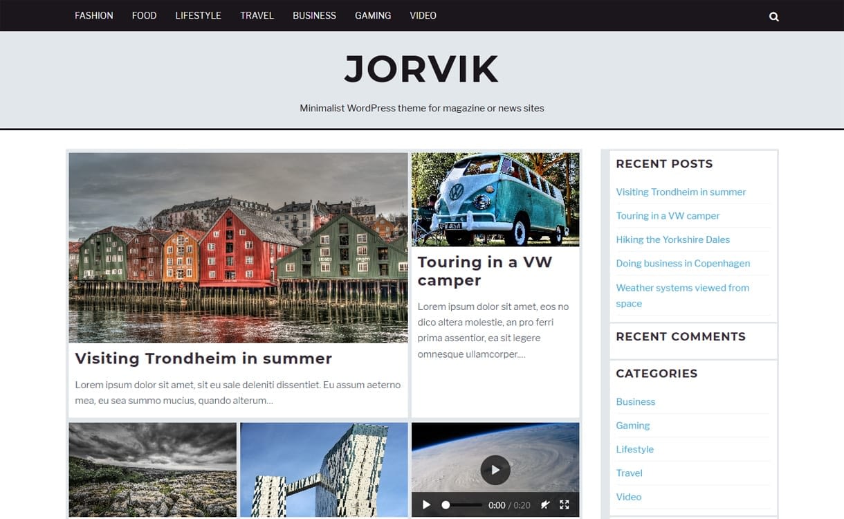 21+ Best Free WordPress Themes May 2018 jorvik - 21+ Best Free WordPress Themes May 2018