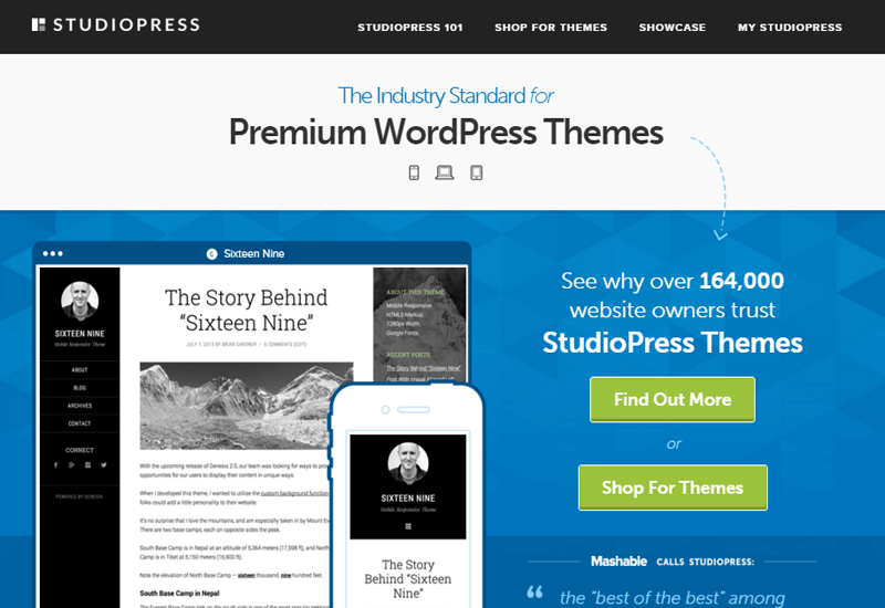 25+ Best Marketplaces for Premium WordPress themes and Plugins StudioPress - 25+ Best Marketplaces for Premium WordPress themes and Plugins