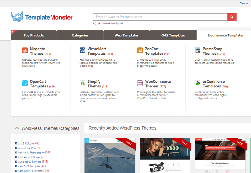 25+ Best Marketplaces for Premium WordPress themes and Plugins Template Monster - 25+ Best Marketplaces for Premium WordPress themes and Plugins