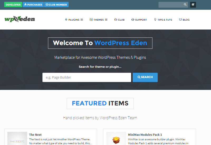 25+ Best Marketplaces for Premium WordPress themes and Plugins WP Eden - 25+ Best Marketplaces for Premium WordPress themes and Plugins