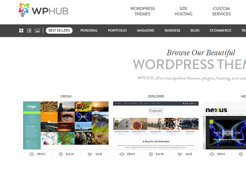 25+ Best Marketplaces for Premium WordPress themes and Plugins WPHUB - 25+ Best Marketplaces for Premium WordPress themes and Plugins
