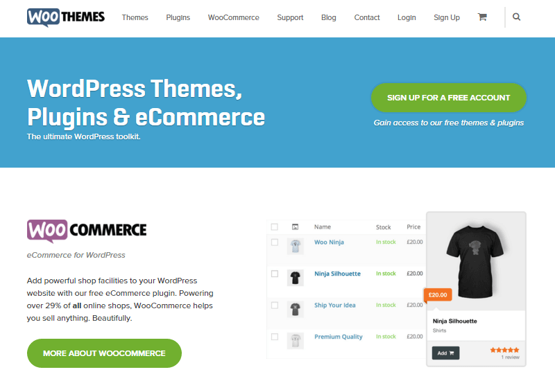 25+ Best Marketplaces for Premium WordPress themes and Plugins WooThemes - 25+ Best Marketplaces for Premium WordPress themes and Plugins
