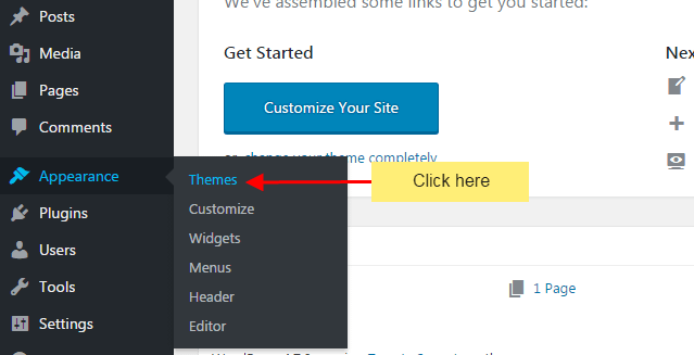 How to install new WordPress Theme in your website step 1 1 - How to install new WordPress Theme in your website