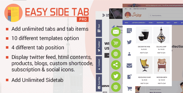 5+ Best WordPress Floating Side Tab Plugins (Premium Collection) easy side tab pro - 5+ Best WordPress Floating Side Tab Plugins (Premium Collection)