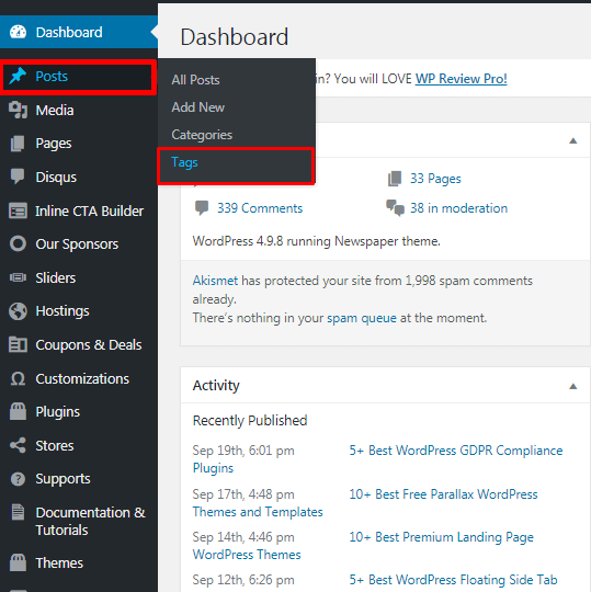 How to add tags and categories in WordPress posts? Screenshot 9 - How to add tags and categories in WordPress posts?