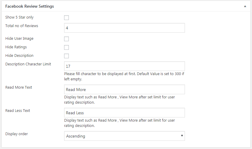 How to Display Facebook Page Reviews on your WordPress Website? (Step by Step Guide) fb review settings - How to Display Facebook Page Reviews on your WordPress Website? (Step by Step Guide)