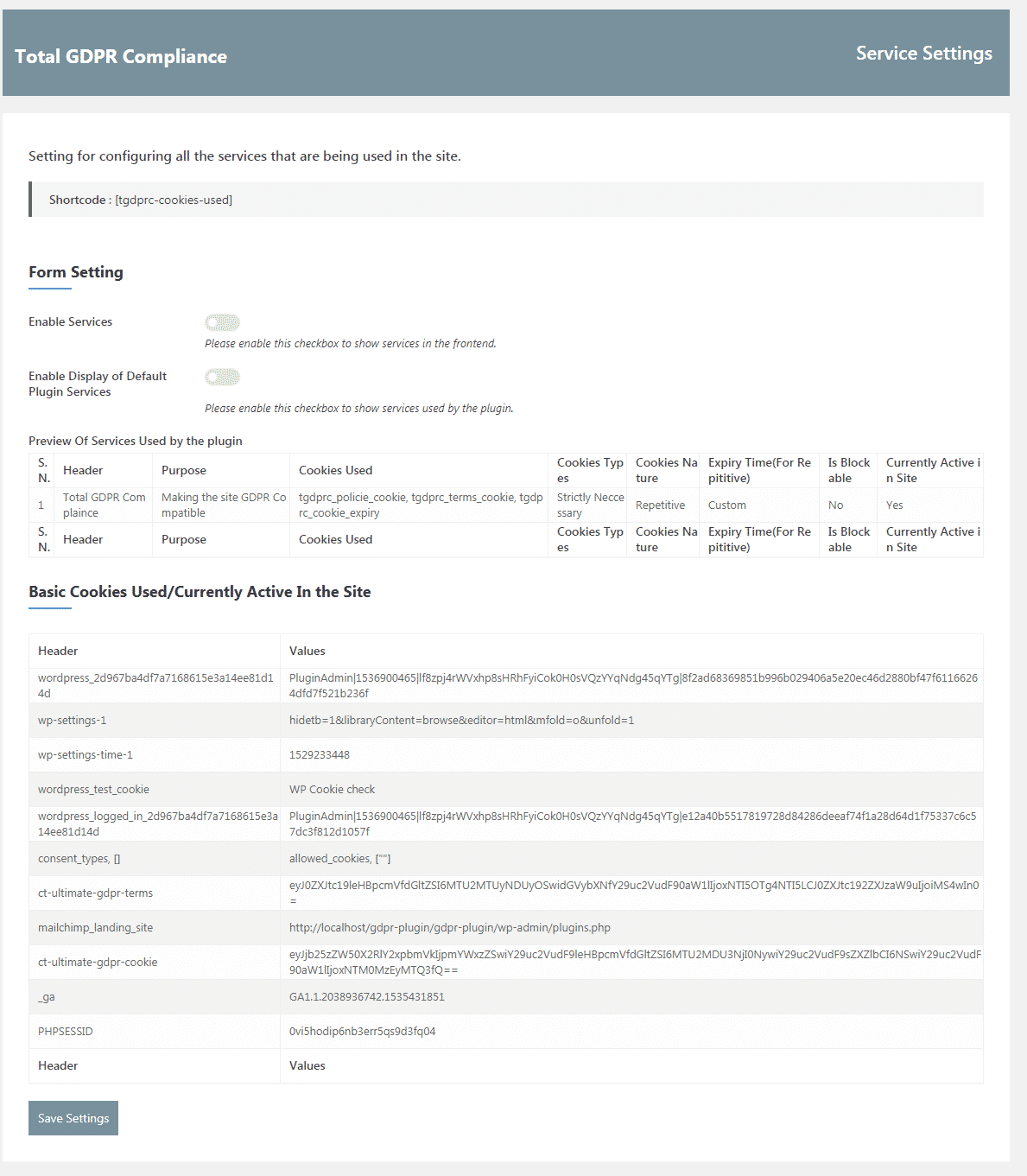 How to make your WordPress Website EU GDPR Compliance? (Step by Step Guide) total gdpr compliance service settings - How to make your WordPress Website EU GDPR Compliance? (Step by Step Guide)
