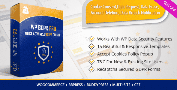 5+ Best WordPress GDPR Compliance Plugins wp gdpr pro - 5+ Best WordPress GDPR Compliance Plugins