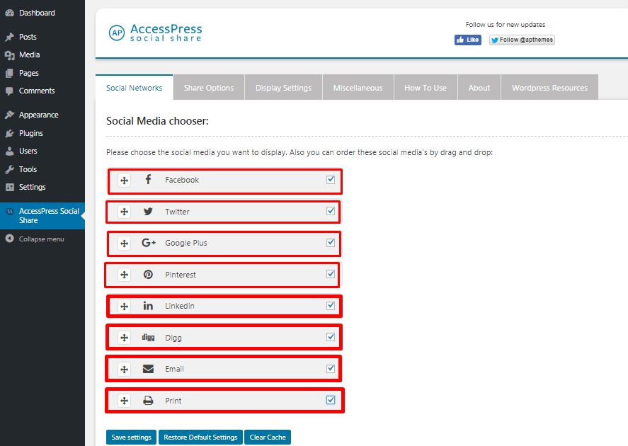 How to add a social share button on WP website using Social Share WordPress Plugin? Add social share button7 1 - How to add a social share button on WP website using Social Share WordPress Plugin?