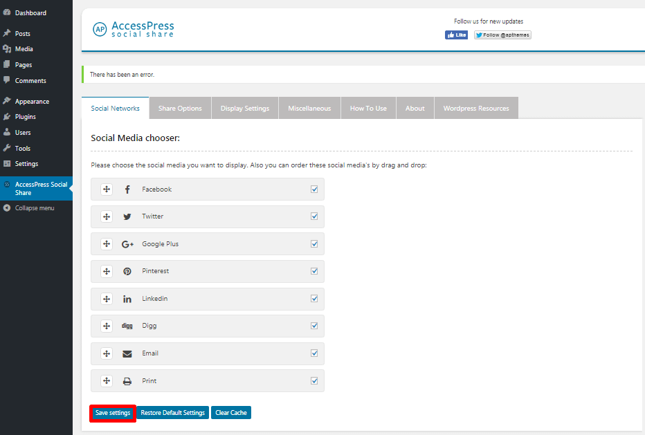 How to add a social share button on WP website using Social Share WordPress Plugin? Add social share button8 - How to add a social share button on WP website using Social Share WordPress Plugin?