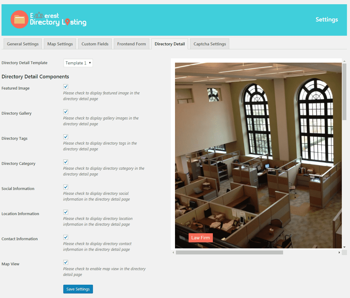 How to create Business Directories in your WordPress Website? (Step by Step Guide) display settings - How to create Business Directories in your WordPress Website? (Step by Step Guide)