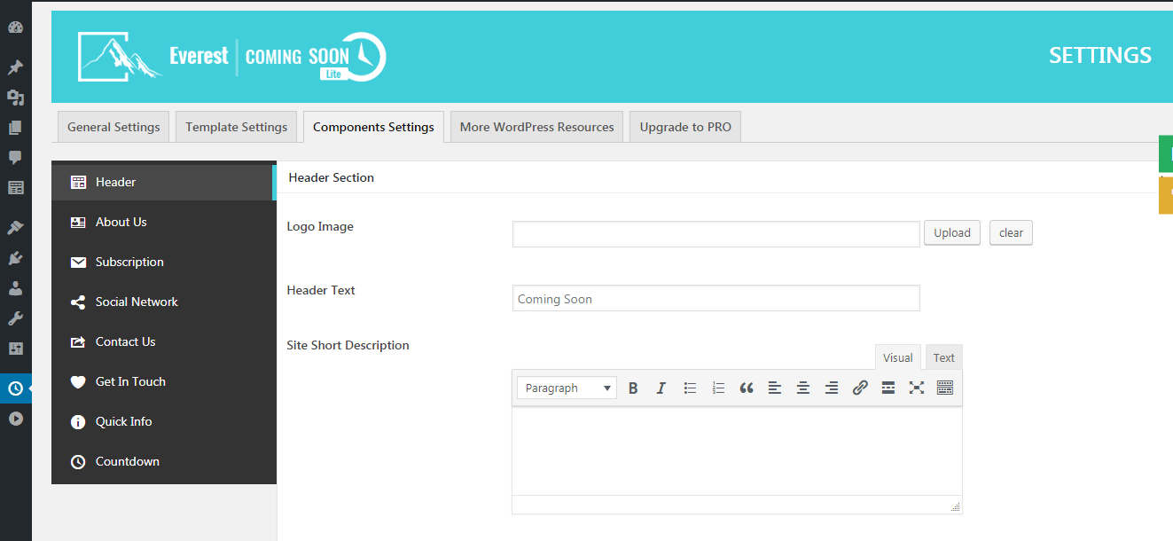 How to create a beautiful coming soon page in WordPress? Creating beautiful coming soon page using Everest Coming Soon Lite 3 - How to create a beautiful coming soon page in WordPress?