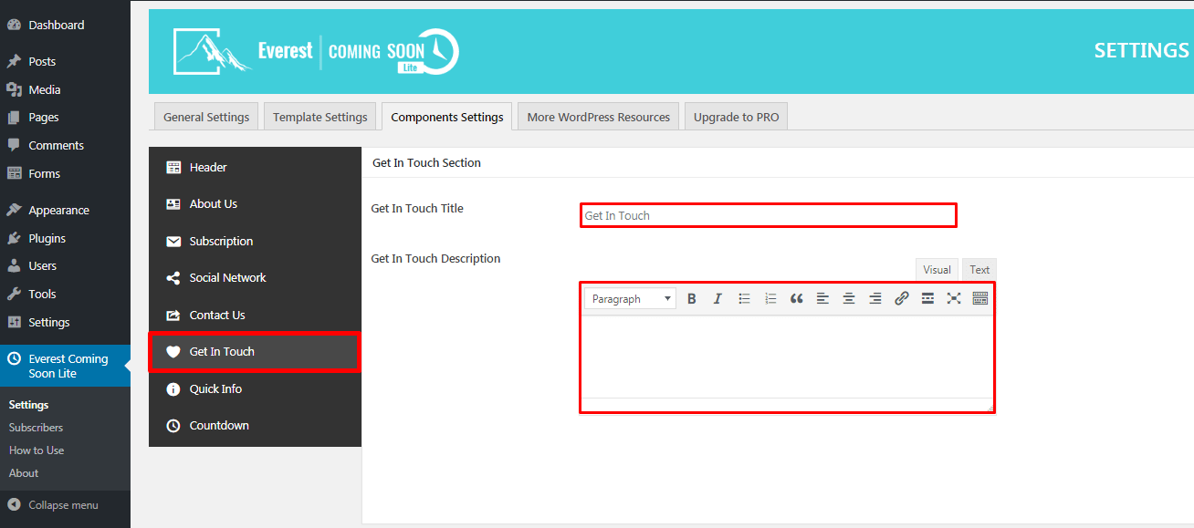 How to create a beautiful coming soon page in WordPress? Creating beautiful coming soon page using Everest Coming Soon Lite 8 - How to create a beautiful coming soon page in WordPress?