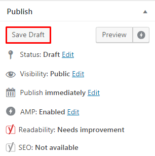How to save your WordPress post as a draft? Save WordPress post in draft... - How to save your WordPress post as a draft?
