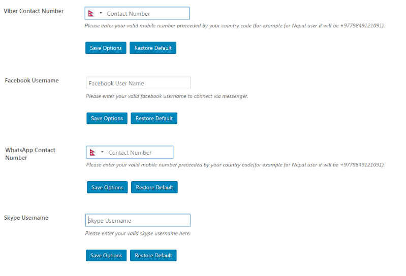 How to add Viber/Messenger/Whatsapp/Skype Contact Button on WordPress website? (Step by Step Guide) user detail - How to add Viber/Messenger/Whatsapp/Skype Contact Button on WordPress website? (Step by Step Guide)