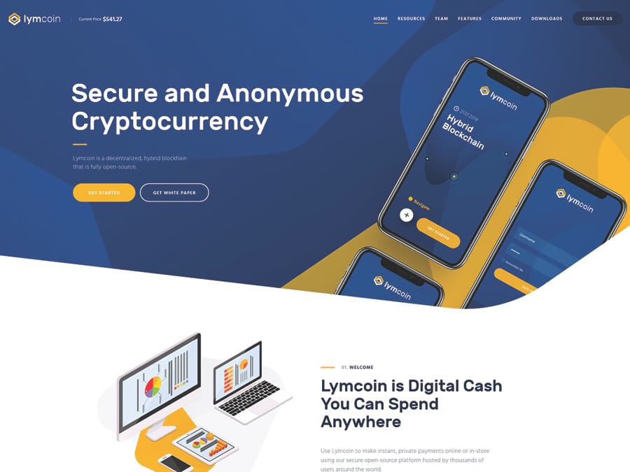 Switching to the Leading WP Editor with 20 Gutenberg Compatible WordPress Themes Lymcoin Cryptocurrency ICO WordPress Theme - Switching to the Leading WP Editor with 20 Gutenberg Compatible WordPress Themes