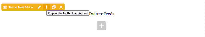 How to Showcase Twitter Feed for your WP Bakery powered WordPress website? prepend to twitter feed addon - How to Showcase Twitter Feed for your WP Bakery powered WordPress website?