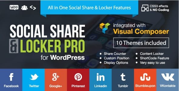 5+ Best WordPress Social Media Share/Counter Plugins (Premium Collection) social share locker pro - 5+ Best WordPress Social Media Share/Counter Plugins (Premium Collection)