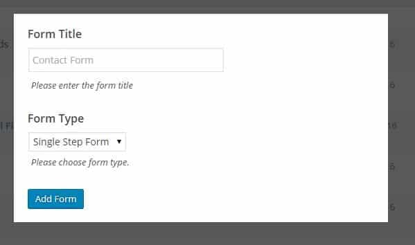 How to create WordPress form using Ultimate Form Builder plugin? (Step by Step Guide) new form - How to create WordPress form using Ultimate Form Builder plugin? (Step by Step Guide)