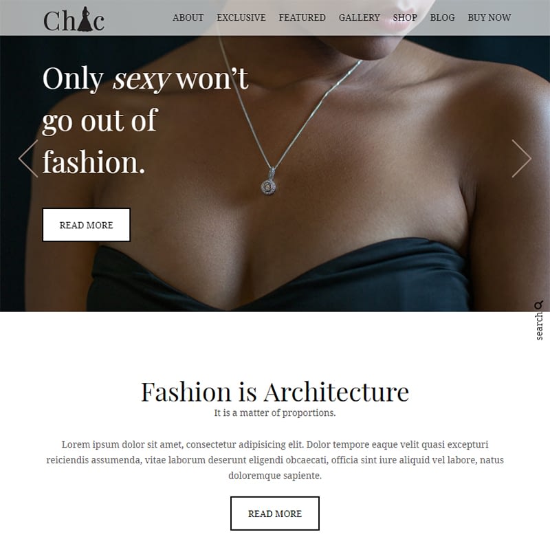 15 Best WordPress Feminine Blog Themes chic - 15 Best WordPress Feminine Blog Themes