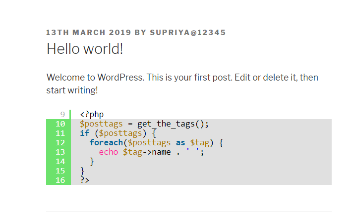 How to display code on your WordPress site? Displaying code on WordPress site - How to display code on your WordPress site?