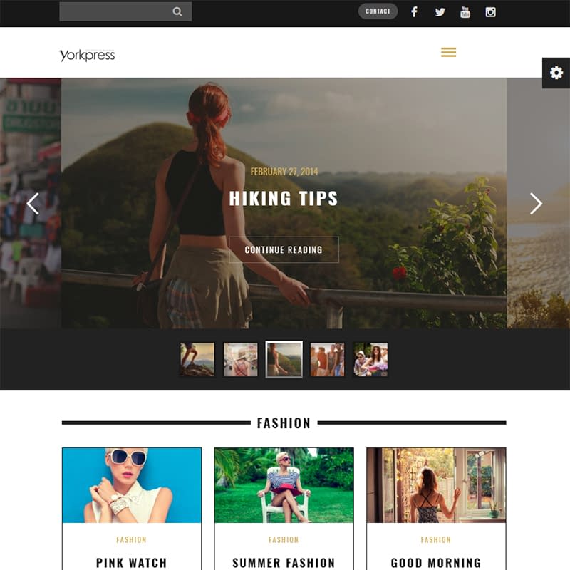 15 Best WordPress Feminine Blog Themes Yorkpree - WordPress feminine blog theme