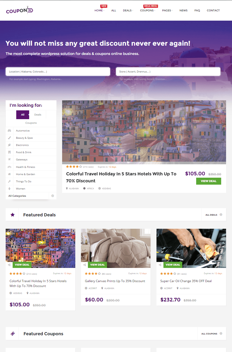 How to Build a Coupon Website in WordPress - Easy Tips CouponXL