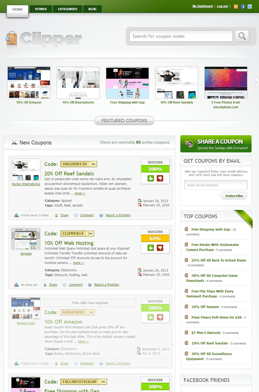 How to Build a Coupon Website in WordPress - Easy Tips Clipper