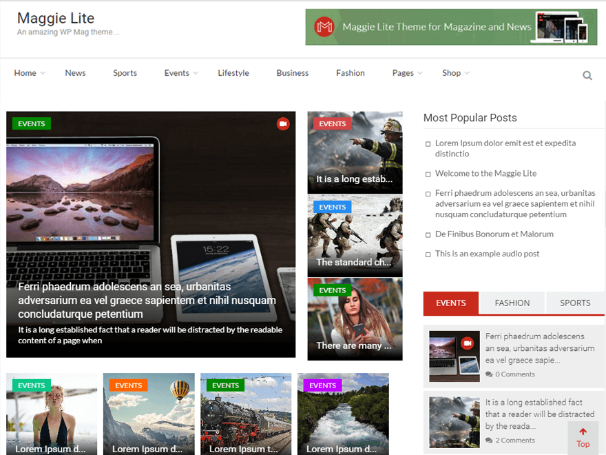 25+ Best Free Responsive Magazine WordPress Themes 2020 Maggie-lite-free-wordpress-magazine-theme