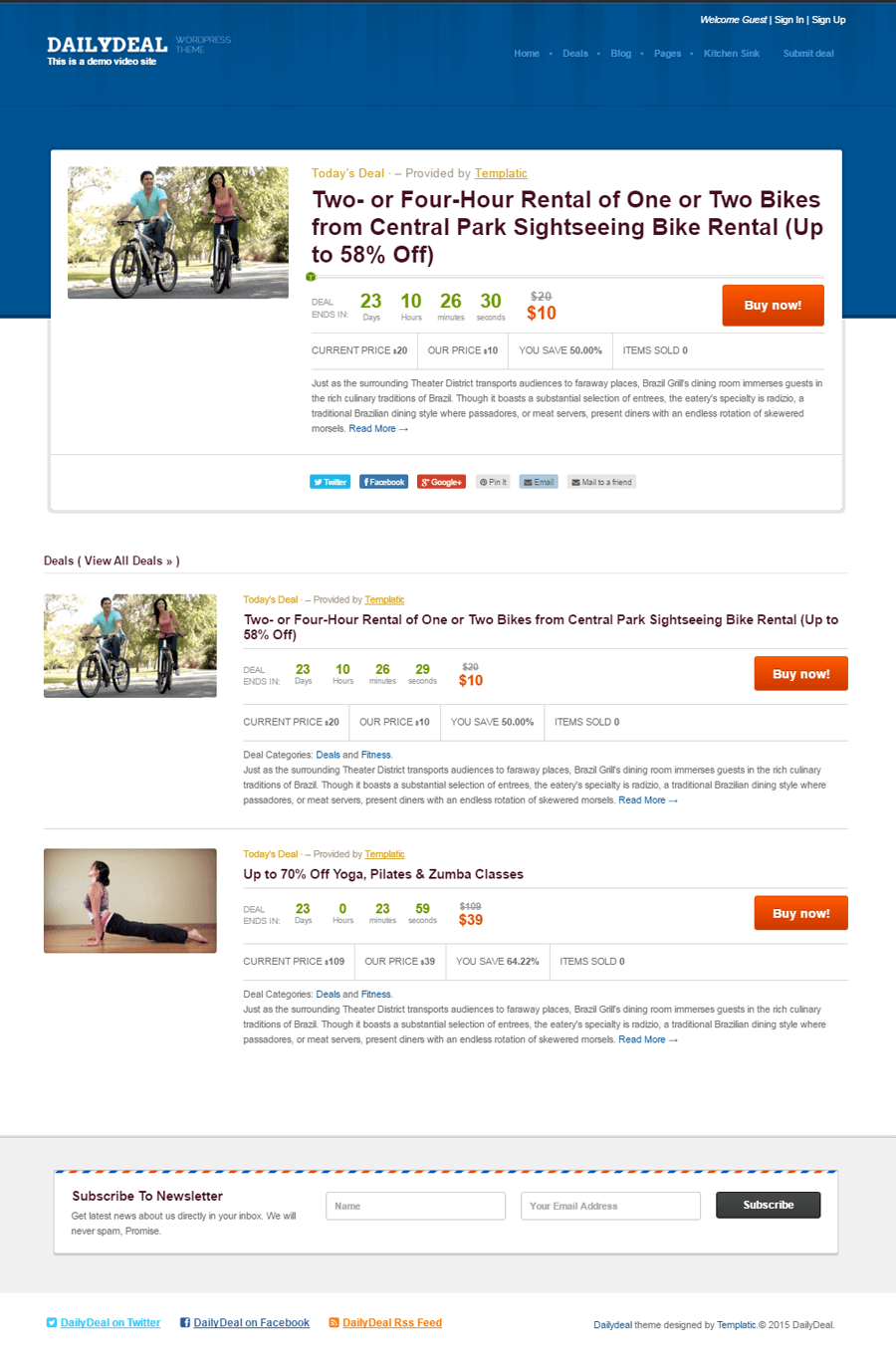 How to Build a Coupon Website in WordPress - Easy Tips DailyDeal-WordPress-theme-for-coupon-websites